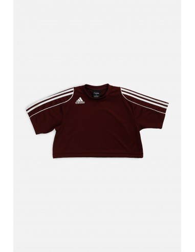 Rework Crop Adidas Soccer Jersey - S