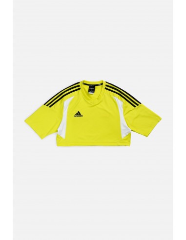 Rework Crop Adidas Soccer Jersey - S