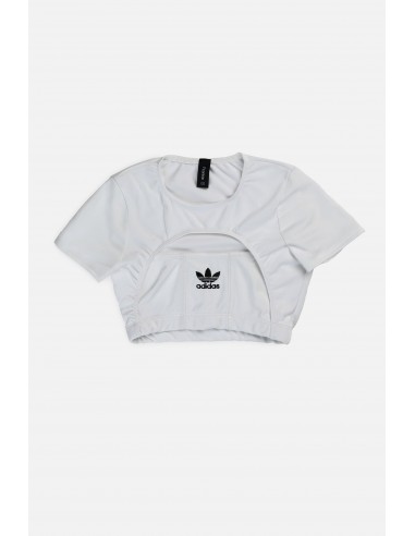 Rework Adidas Cut Out Tee - S