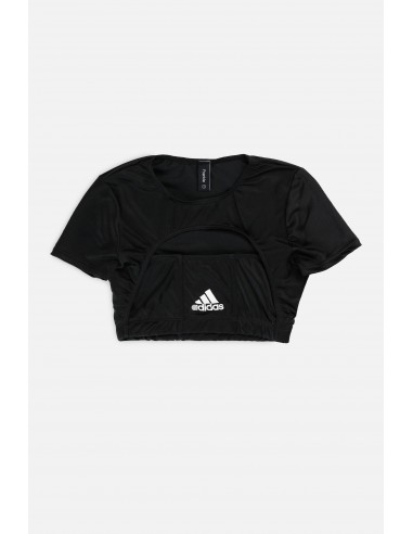 Rework Adidas Cut Out Tee - S