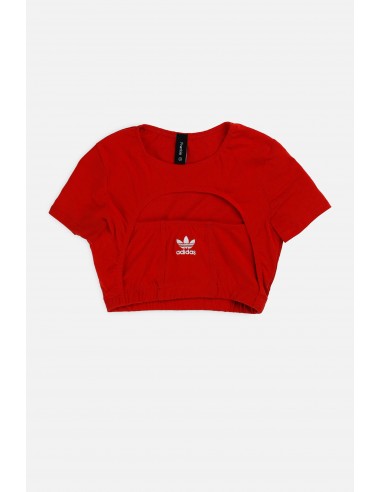 Rework Adidas Cut Out Tee - XS