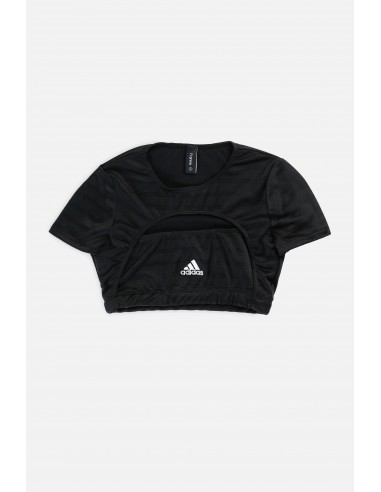 Rework Adidas Cut Out Tee - S