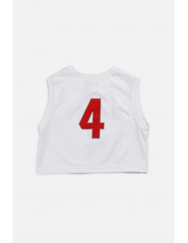 Rework Crop Ohio State NCAA Basketball Jersey - XS