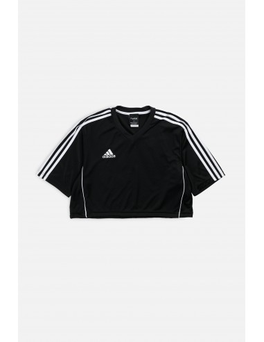 Rework Crop Adidas Soccer Jersey - L